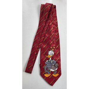 VINTAGE, NEW WITH TAG, 1990's Disney Mickey Unlimited Necktie of Donald Duck as